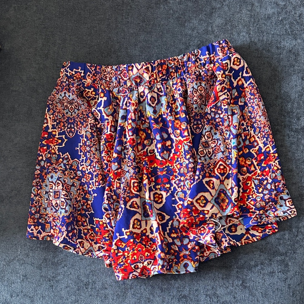 Show me your mumu |Vibrant Patterned Women's Shorts